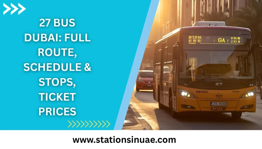 27 Bus Dubai