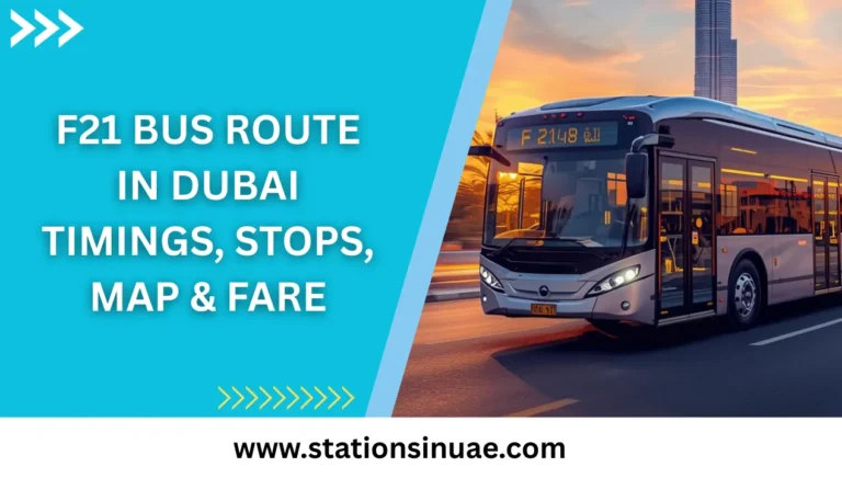 F21 Bus Route Dubai