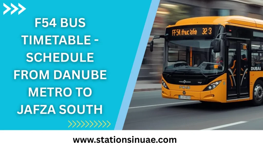 F54 Bus Timetable