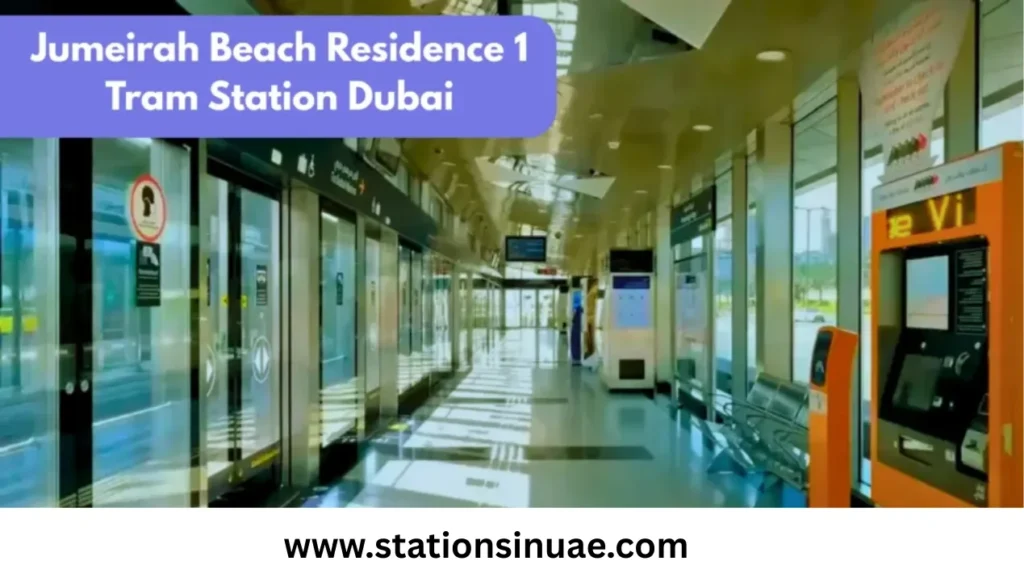 dubai Jumeirah Beach Residence 1Tram Station