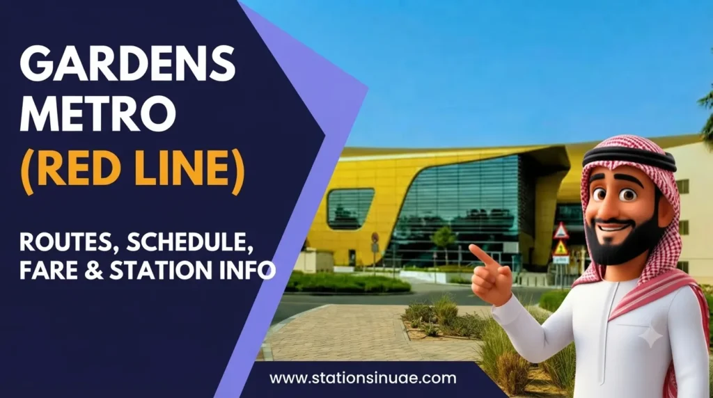 gardens metro station (red line)