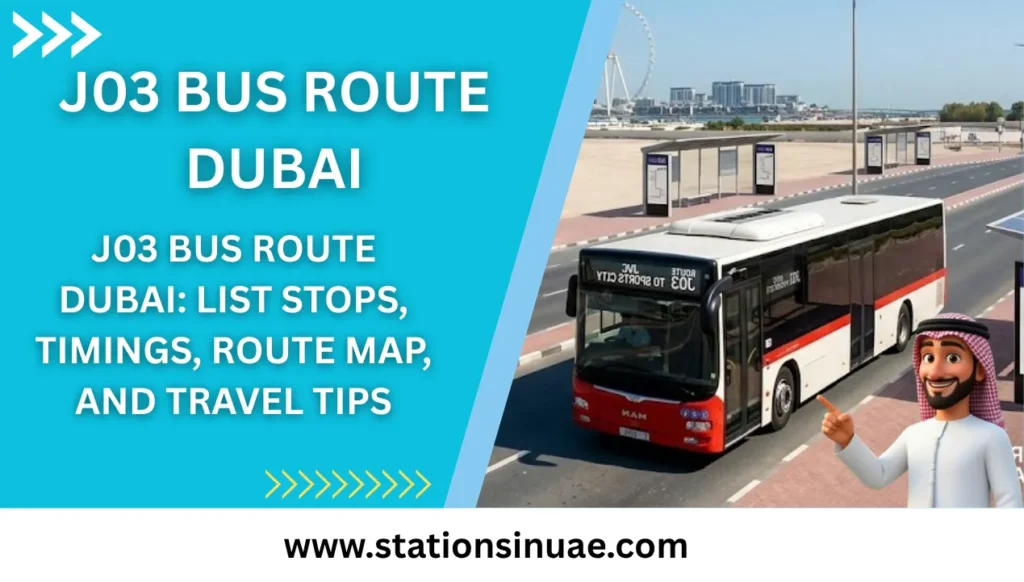 j03 bus route dubai