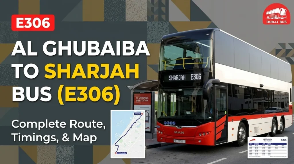al ghubaiba to sharjah bus (e306)