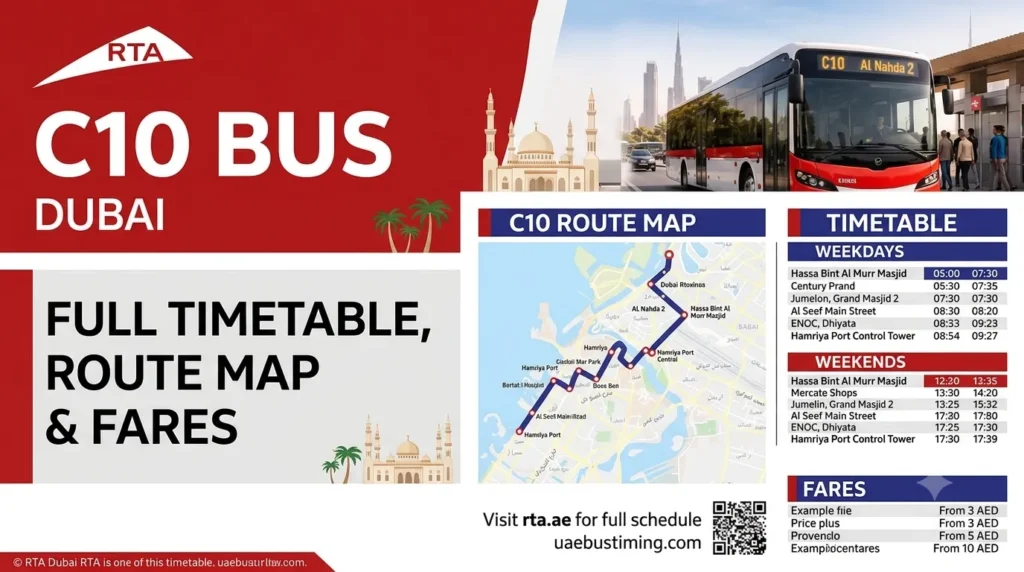 c10 bus dubai