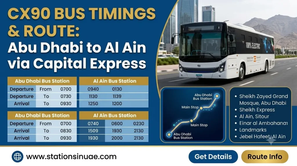 cx90 abu dhabi to al ain bus timings 1