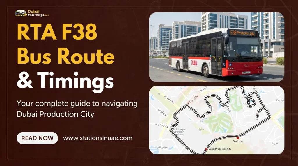 f38 bus route dubai timings
