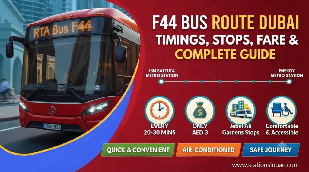 f44 bus route dubai timings, stops