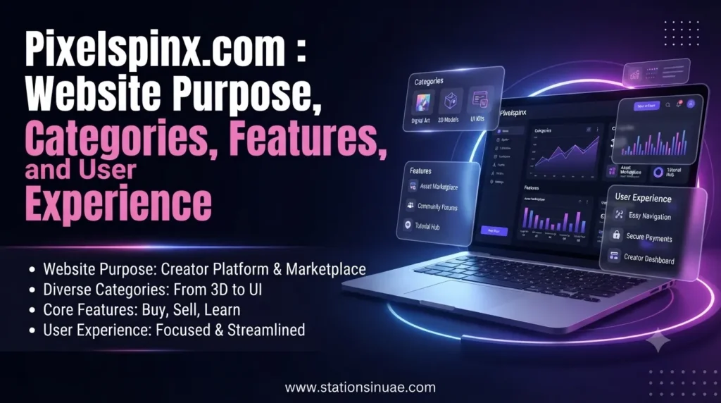 Pixelspinx com website purpose